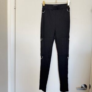 Dollskill Current Mood Black D-ring Leggings